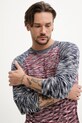 Tričko s dlouhým rukávem Desigual BRUNSWICK námořnická modř 25SMTF03