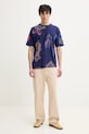 Desigual pamut póló BALI 25SMTK11 lila SS25