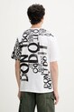 Ruházat Desigual pamut póló LONDON 25SMTK12 fehér