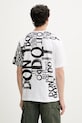 Ruházat Desigual pamut póló LONDON 25SMTK12 fehér