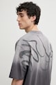 Хлопковая футболка Desigual GRANADA серый 25SMTK22
