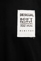 Бавовняна футболка Desigual MARTIN 25SMTK24 чорний