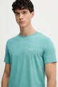 Guess t-shirt PIMA turkusowy M4GI70.KC9X0