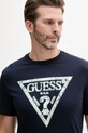 Oblečenie Bavlnené tričko Guess M5GI06.I3Z14 tmavomodrá