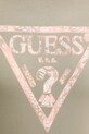 Памучна тениска Guess зелен M5GI06.I3Z14