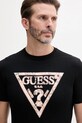 Дрехи Памучна тениска Guess M5GI06.I3Z14 черен