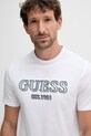 Хлопковая футболка Guess белый M5GI07.I3Z14