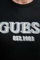 Guess t-shirt bawełniany M5GI07.I3Z14 czarny