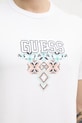 Bavlnené tričko Guess M5GI11.K8FQ4 biela