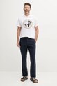 Памучна тениска Guess M5GI15.K8FQ4 бял SS25