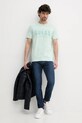 Guess t-shirt in cotone M5GI27.KBW41 verde SS25