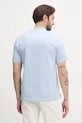 Одежда Хлопковая футболка BOSS 50534030 голубой