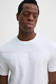 BOSS t-shirt bawełniany biały 50536796