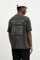 Odzież Samsoe Samsoe t-shirt bawełniany SAWANDERING U25100024 szary
