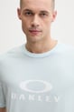 Oakley t-shirt męski bawełniany BARK 2.0 niebieski FOA402167