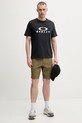 Oakley t-shirt męski bawełniany BARK 2.0 FOA402167 czarny SS26