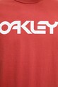 Oakley t-shirt męski bawełniany MARK II FOA404011 czerwony