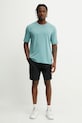 Oakley t-shirt ALL DAY FOA406167 turkusowy SS25