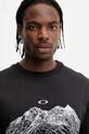 Oakley t-shirt bawełniany WIRED czarny FOA406858