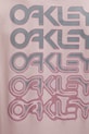 Oakley t-shirt bawełniany REPEATED FOA406852 różowy
