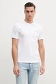 Calvin Klein pamut póló fehér K10K114146