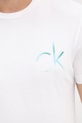 Βαμβακερό μπλουζάκι Calvin Klein K10K114146 λευκό