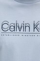 Calvin Klein pamut póló kék K10K114149