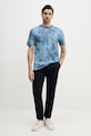 Calvin Klein pamut póló K10K114150 kék SS25