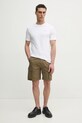 Хлопковая футболка Calvin Klein K10K114152 белый SS25