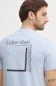 Calvin Klein t-shirt bawełniany niebieski K10K114152