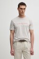 Бавовняна футболка Calvin Klein бежевий K10K114155