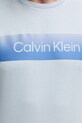 Бавовняна футболка Calvin Klein K10K114163 блакитний