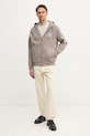 Хлопковая футболка Calvin Klein K10K114164 бежевый SS25