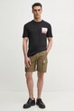 Calvin Klein t-shirt bawełniany K10K114164 czarny SS25