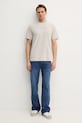 Бавовняна футболка Calvin Klein K10K114167 сірий SS25
