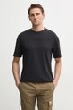 Calvin Klein t-shirt bawełniany bawełna czarny K10K114167