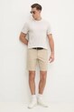 Calvin Klein t-shirt bawełniany K10K114166 beżowy SS25