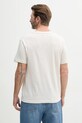 Ruházat Calvin Klein póló vászonkeverékből KM0KM01138 bézs