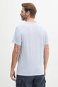 Ruházat Calvin Klein póló vászonkeverékből KM0KM01138 kék