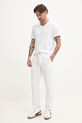 Superdry t-shirt bawełniany M1012077A.01C biały SS25