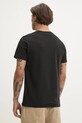 Odzież Superdry t-shirt bawełniany M1012111A.02A czarny