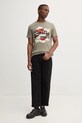 Superdry t-shirt M1012111A.1KH verde SS25