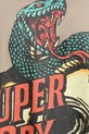Βαμβακερό μπλουζάκι Superdry M1012125A.1VV μπεζ