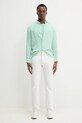 Superdry t-shirt bawełniany M1012140A.2MD zielony SS25