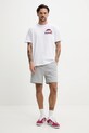 Bavlněné tričko Superdry M1012175A.01C bílá SS25