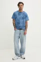 Superdry t-shirt in cotone M1012315A.F8S blu SS25