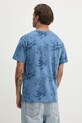 Oblečení Bavlněné tričko Superdry M1012315A.F8S modrá