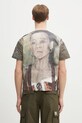 Одежда Футболка Andersson Bell Remy Printed Tyvek atb1269u бежевый