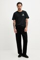 Converse pamut póló 10027346.A01 fekete SS25