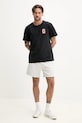 Converse pamut póló 10027362.A01 fekete SS25